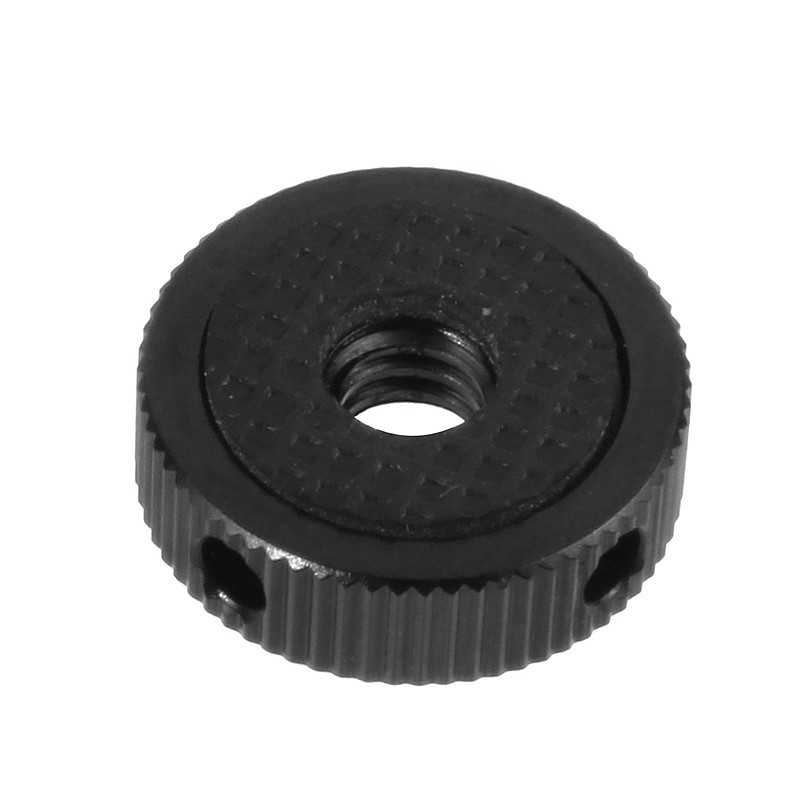 FEICHAO Aluminum alloy 1/4 inch Mini Tripod Adapter Mount for GoPro MAX 9 8 7 Insta360 ONE R EKEN AKASO EK7000 4K For GoPro13 Osmo Action Camera