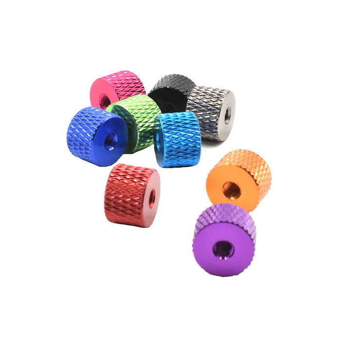 BGNING 5x Aluminum Alloy Flat Head Thumb Screws M3 Thread Screw Hole Nuts Mount Adapter for SLR Action Cameras Photography Accessories