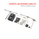 ExpressLRS ES900TX ES900RX 915Mhz 868MHz Long Range Module for Radiomaster TX16S Jumper T12 T18 FPV Micro Mini Long Range Drones