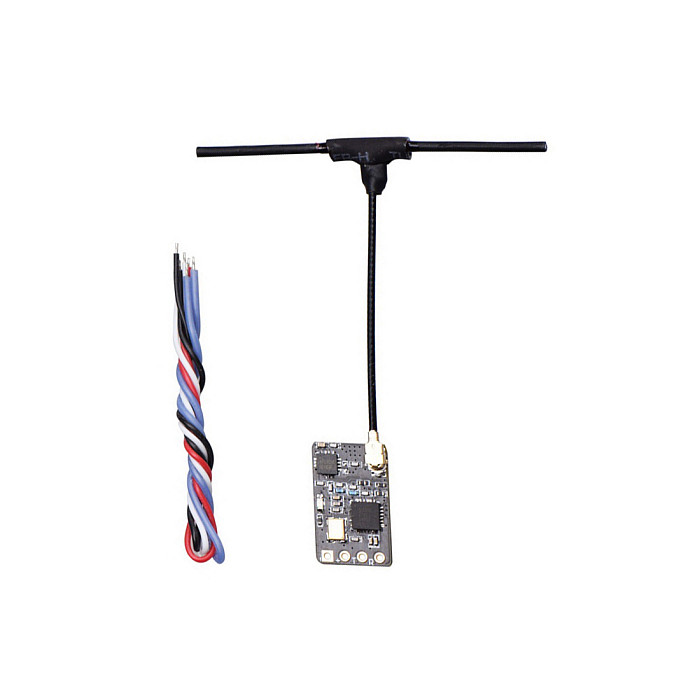 FEICHAO ExpressLRS RX24T 2.4G ELRS Radio Nano Long Range Receiver for FPV Racing Long Range Drones DIY Parts LR4 LR5