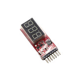 JMT Buzzer Alarm Low Voltage Battery Indicator 1S-8S Lipo Battery Indicator Tester For Quadcopter RC Racing Drone
