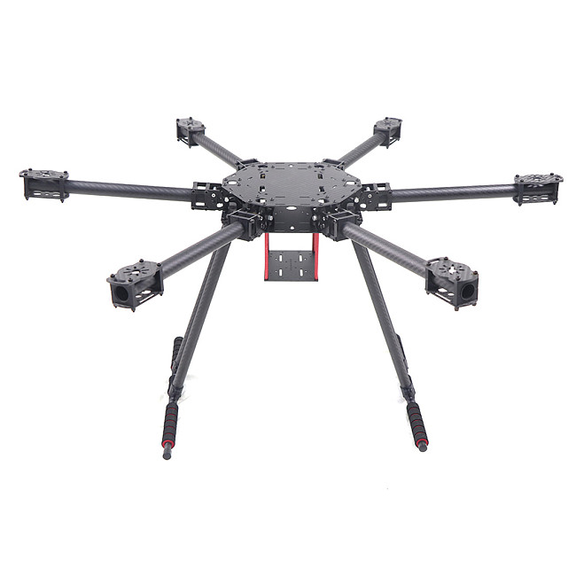 JMT ZD700 700mm Ordinary & Upgrade Pro Six-Axle Carbon Fiber Umbrella Folding Hexacopter Frame Kit with Landing Gear Airplane