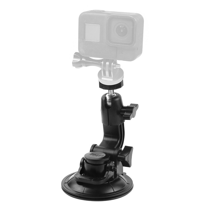 Feichao Low Angle Suction Cup Mount Tripod Adapter Sucker Car Phone Holder for GoPro 10 9 8 for insta360 for AEE for Sony Action Cameras