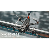 BetaFPV X-Knight 35 4S 3.5  155mm FPV Racing RC Drone Quadcopter w/ Caddx Polar Vista Kit F4 AIO 20A Flight Controller V3