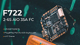 BETAFPV Toothpick F722 2-6S AIO Brushless Flight Controller 35A(BLHeli_32) for FPV Racing Cinewhoop DIY RC Drone