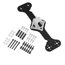 FEICHAO H135 135mm Bar Crossing Machine Frame  For 3inch  Propeller With 3D Printing And Screw Accessory Kit