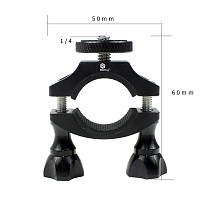BGNING Bicycle Bracket Holder Mount Clip Rotating Accessories for DJI OSMO Mobile 2 Handheld Gimbal Stabilizer SJCAM XIAOYI Camera
