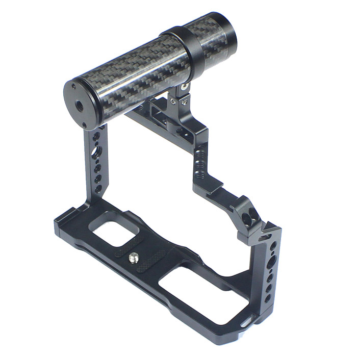 FEICHAO X-T4 Camera Rig Full Cage for FUJIFILM Fuji XT4 Formfitting Combo w/ Top Handle Grip Cold Shoe Mount Mutiful Thread Tripod Holes