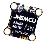 JHEMCU VTX16-400 5.8GHZ image transmission PIT/25MW/100/200/300/400MW  five-speed adjustable power for RC DIY FPV Racing Drone