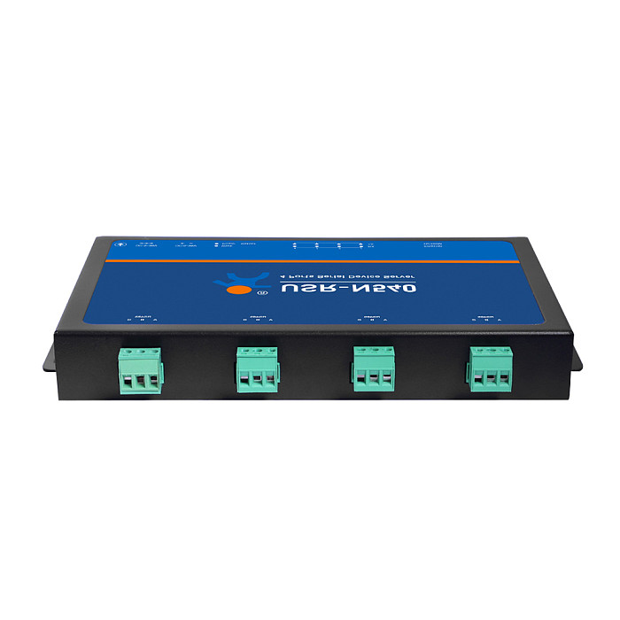 New USR-N540 H7 Version 4 Ports RS485 to Ethernet Converter with Modbus RTU Serial to IP Network RJ45 TCP IP Industrial Module