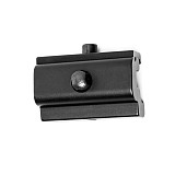 Aluminum Alloy 20mm Picatinny Rail Mount Adapter Rifle Laser for GoPro 10 9 8 7 EKEN for OSMO Action Hunting Camera Accessories