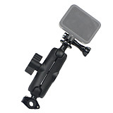 FEICHAO Camera motorcycle bracket bicycle double ball head 10-16mm suitable for GOPRO10/9 DJI osmo action/instar360