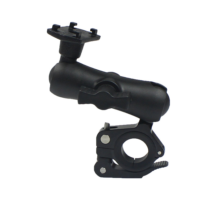 FEICHAO Camera Bike Bracket Double Ball Head Bracket Mount 22-32mm Suitable for Gopro Garmin GPS DVR