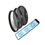 BGNING ND Filter Neutral Density ND2 ND4 ND8 37MM 52MM 58MM 62MM 77MM Photography for Canon for Nikon for Sony Cameras Lens Accessories