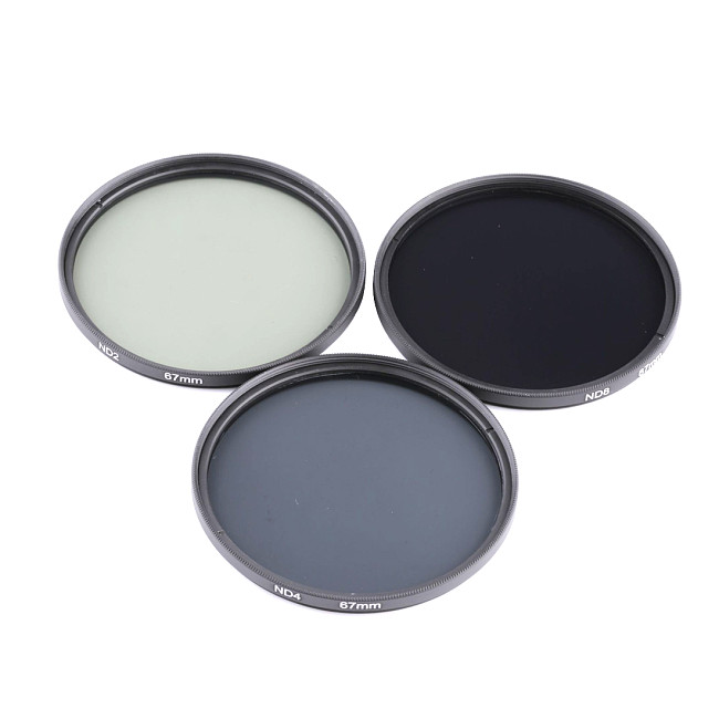 BGNING ND Filter Neutral Density ND2 ND4 ND8 37MM 52MM 58MM 62MM 77MM Photography for Canon for Nikon for Sony Cameras Lens Accessories