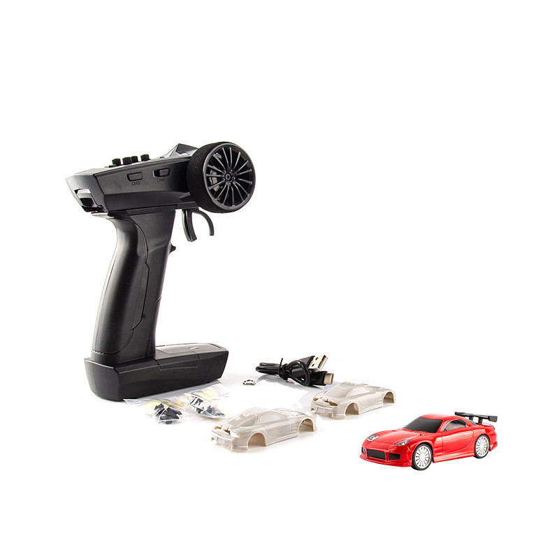 Turbo Racing C71 RTR 1/76 2.4G RWD Mini RC Car Sports Vehicles LED Lights Full Proportional Toys On-Road Models