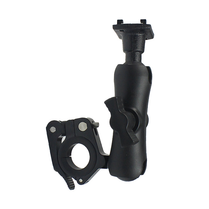 FEICHAO Camera Bike Bracket Double Ball Head Bracket Mount 22-32mm Suitable for Gopro Garmin GPS DVR