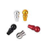 QWINOUT Bicycle Accessories Alloy Headpost Catch Ball Head Tube Bolt for Brompton Folding Bike Diameter 12.4mm