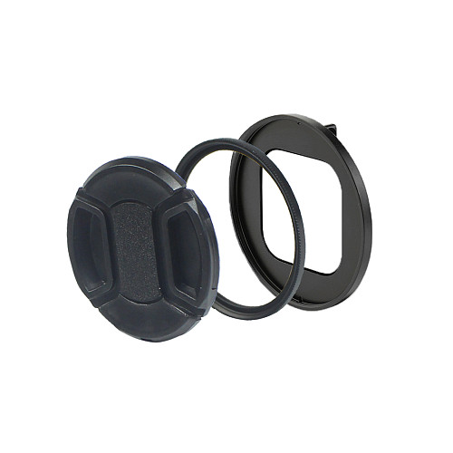 BGNING Aluminum alloy adapter ring  for GoPro Hero9/10 lens frame 52mm UV filter lens cap