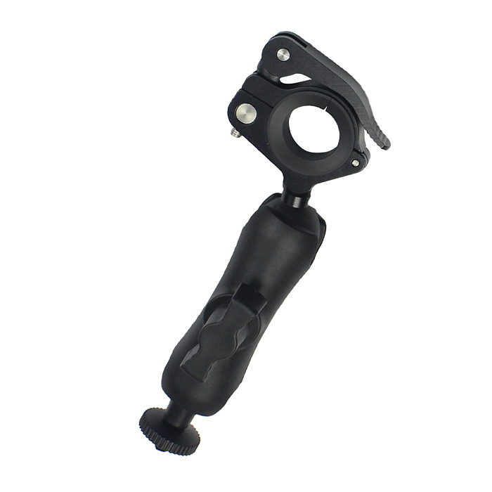 FEICHAO camera bicycle handlebar bracket double ball head holder 1/4 interface 22-32mm suitable for GOPRO10/9 DJI osmo action/instar360