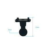 FEICHAO Camera Motorcycle Rearview Mirror Bracket Bicycle Double Ball Head Mount 10-16mm Pipe Diameter Suitable for Gopro Garmin GPS DVR