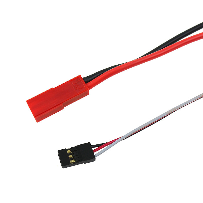 4PCS RC 10A Brushed ESC Two Way Motor Speed Controller No Brake For 1/16 1/18 1/24 Car Boat Tank