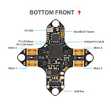 BETAFPV F4 1S 5A AIO Brushless Flight Controller With SPI ExpressLRS 2.4G Receiver For RC FPV Racing Drone