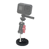 BGNING Handle Gimbal External Mounting Plate Quick Release for Arri Standard Rosette 1/4  Inch Screw Monitor Holder M4 to 3/8 for DJI Ronin S
