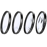 BGNing One Set Camera Lens Filtro Concept Close Up 1 2 4 10 Macro Filter 37 52 58 62 77mm For Cannon Nikon Sony