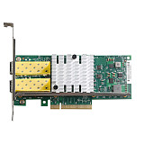 DIEWU Pci Express FCoE Intel 82599 PCIe x8 10 Gigabit Ethernet Network Optical Lan Card Intel X520-DA1 Single port SFP Port Adapter Converter