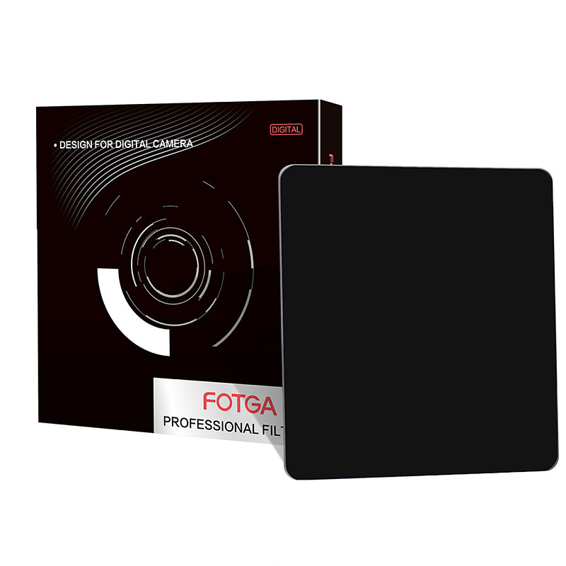 FOTGA Optical Glass 4 x 4  100mm ND2/ND4/ND8/ND1000 Square Neutral Density Lens Filter