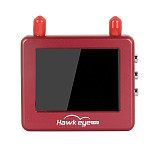 Hawkeye Aluminum alloy 5.8GHZ Master 2 FPV Monitor Receivers 48 channels RC FPV Racing Drone
