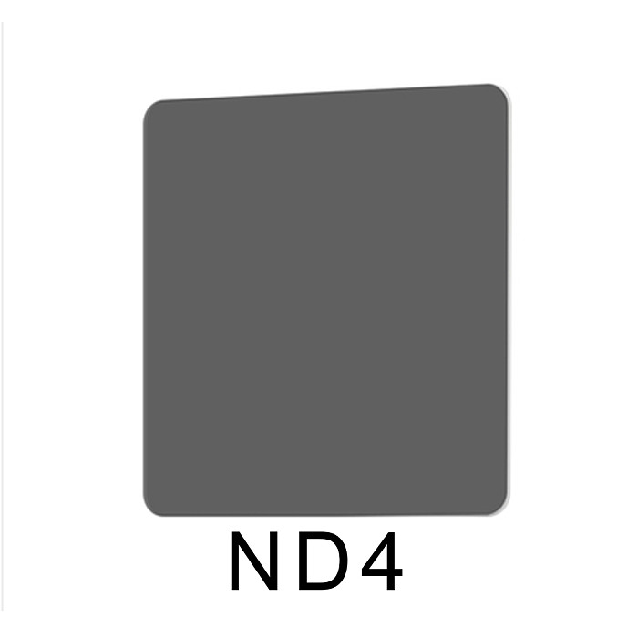 FOTGA Optical Glass 4 x 4  100mm ND2/ND4/ND8/ND1000 Square Neutral Density Lens Filter