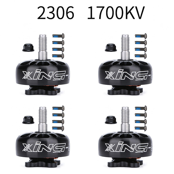 4PCS iFlight XING-E Pro 2306 2-6S Motor For FPV Ride Through Machine