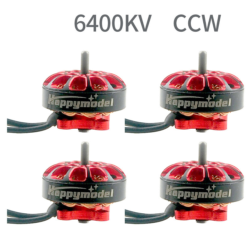 4PCS HAPPYMODEL EX1202.5 1202.5 6400KV 2-3S Brushless Motor 1.5mm CW CCW Crux3 RC FPV Racing Freestyle 3Inch Toothpick Drones