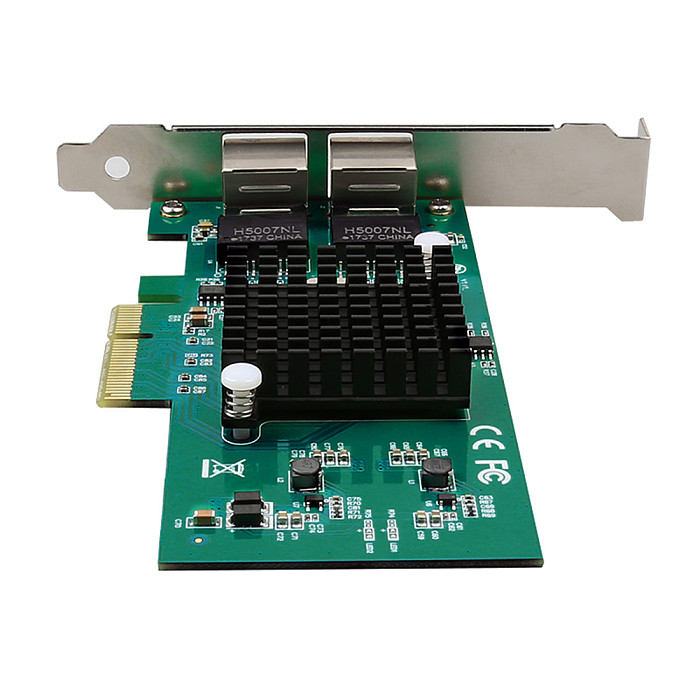 DIEWU Intel 82576 Dual-port Gigabit Network Card Desktop Wired Soft Routing ROS Server PCI-eX4