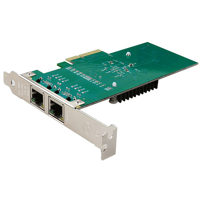 DIEWU Intel 82576 Dual-port Gigabit Network Card Desktop Wired Soft Routing ROS Server PCI-eX4