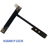 XT-XINTE M.2 WiFi A/E Key to PCI-E 1X to 16X Extension Cable PCI Express PCIe 3.0 Riser Card 8G\BPS for Graphics Video Card Adapter Cable