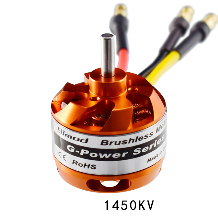 9imod D2822 Brushless Motor 1450KV 2-3S For RC Aircraft Plane Multi-copter Brushless Outrunner Motor