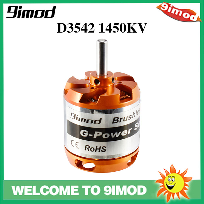 New Arrival Motor 9imod D3542 1450KV/1250KV Brushless Outrunner Motor For Mini Multicopters RC Plane Aircraft