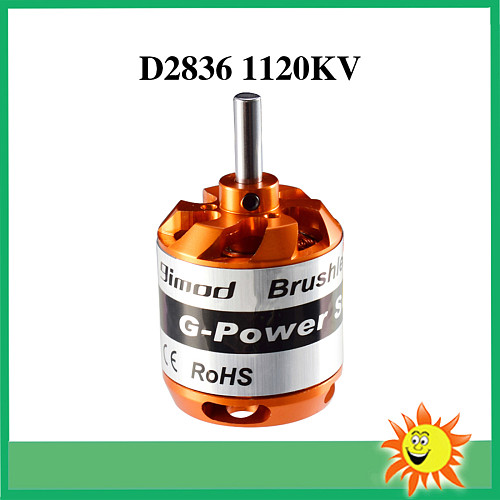High Quality 9imod D2836 Brushless Motor 1120KV 2-4S For RC Aircraft Multi-copter Outrunner Motor