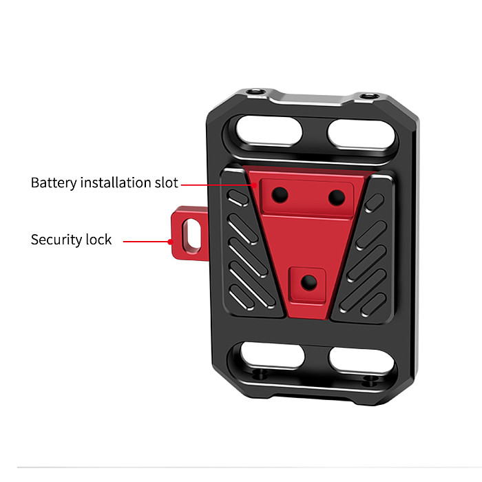 FEICHAO V Port Battery Gusset Quick Release Assembly V Mount Plate With 1/4 3/8 Thread For 15mm Rail Rod Clamp Photography Accessories