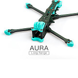 Foxeer Aura 5inch Long Range Drone Frame Kit 210mm Wheelbase T700 Carbon Fiber Digital Simulation Freestyle for 19*19mm FPV Cam