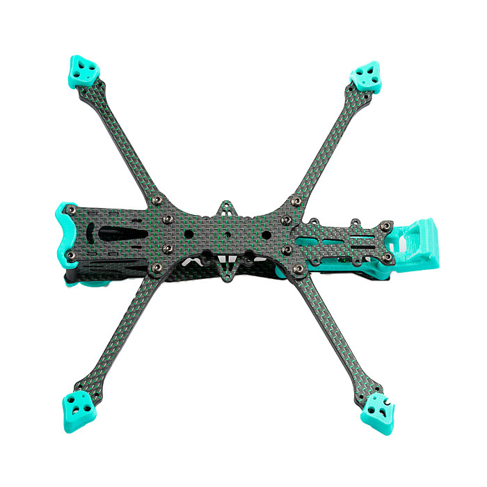 Foxeer Aura 5inch Long Range Drone Frame Kit 210mm Wheelbase T700 Carbon Fiber Digital Simulation Freestyle for 19*19mm FPV Cam