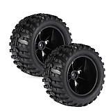 FEICHAO 1 Pair 1:10 Scale RC Car Vehicle Monster Truck Tyre Wheel Rim High Speed for HPI Savage ZD Racing Refit Parts 120mm