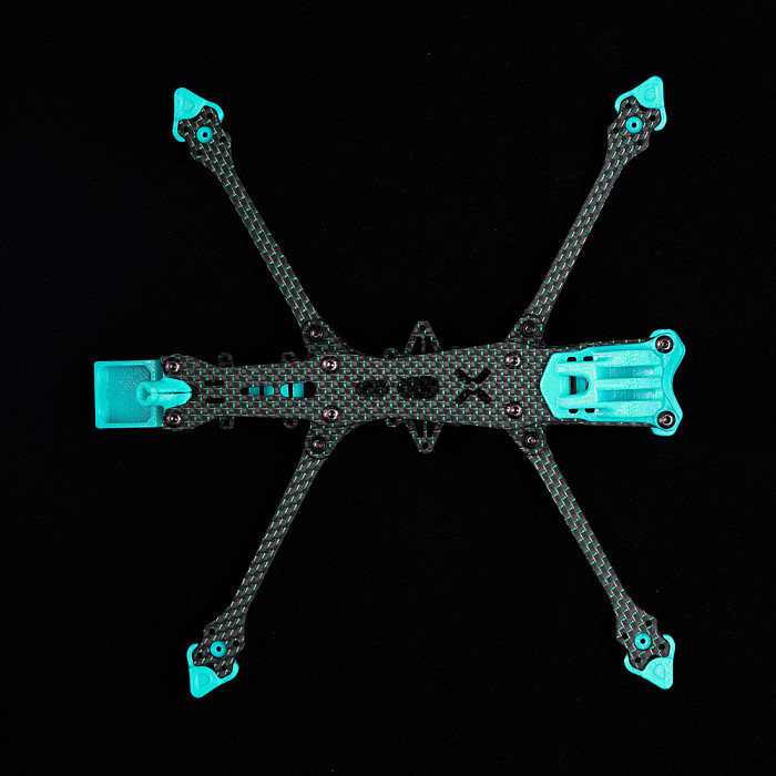 Foxeer Aura 5inch Long Range Drone Frame Kit 210mm Wheelbase T700 Carbon Fiber Digital Simulation Freestyle for 19*19mm FPV Cam