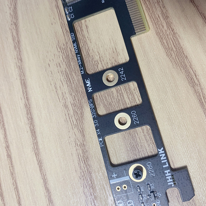 XT-XINTE PCIE 3.0 M.2 key M to PCIe x4 Adapter Card M-Key PCI Express Extension Riser Card 32G/BPS for NVMe 2280 2260 2242 SSD