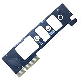XT-XINTE PCIE 3.0 M.2 key M to PCIe x4 Adapter Card M-Key PCI Express Extension Riser Card 32G/BPS for NVMe 2280 2260 2242 SSD
