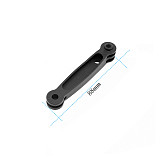 FEICHAO Helmet Extension Arm CNC Aluminum Alloy Compatible with Gopro Full Range, GitUp Action Camera 