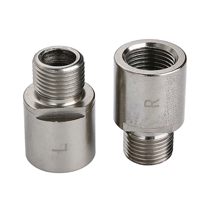 QWINOUT Bike Pedal Axle Extenders Bicycle Pedal Extension Bolts Spacers 20mm for MTB Road Bicycle Pedals Spacers 9/16 Inch